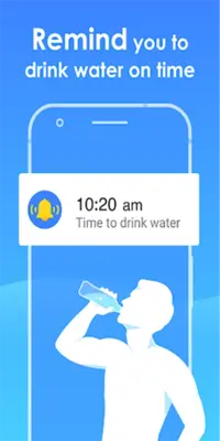 Drink Water reminder & Water tracker - GoWater android App screenshot 4